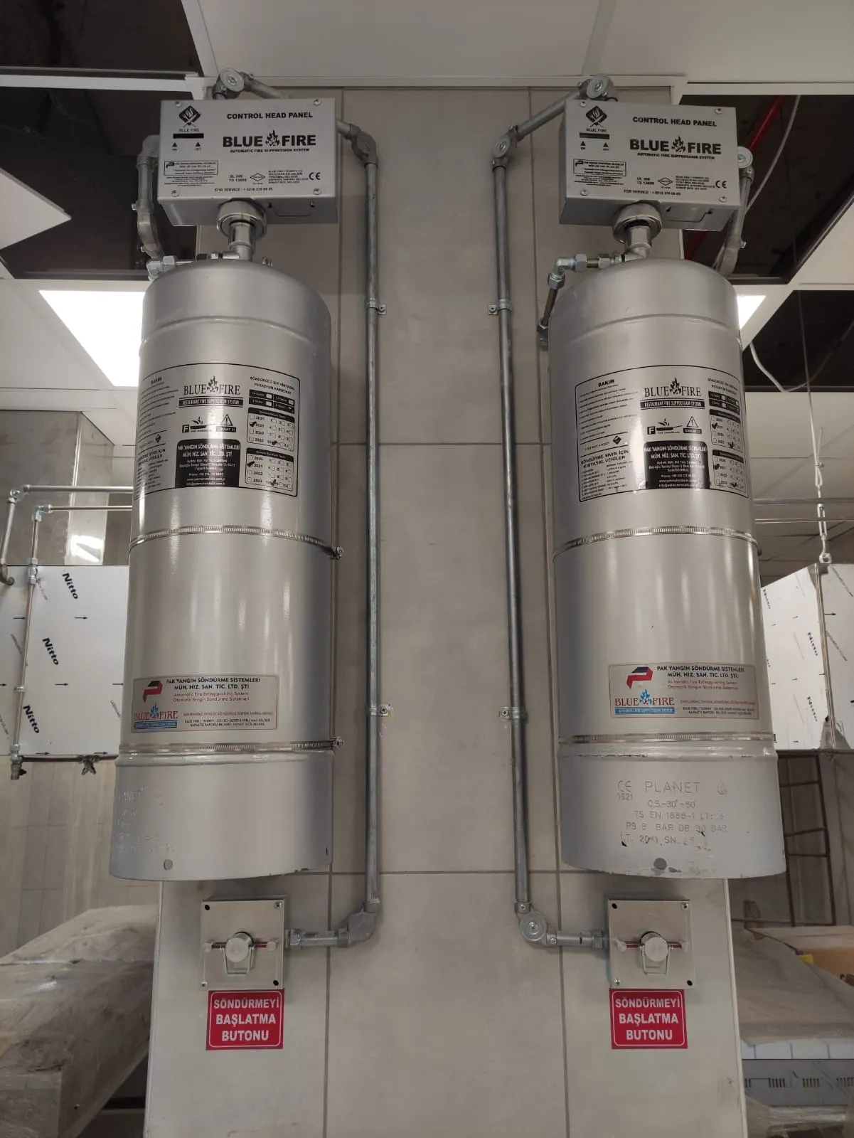 Pano İçi Yangın Söndürme Sistemleri